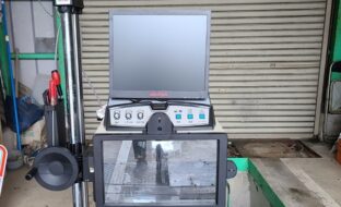 LED対応ヘッドライトテスター新規導入